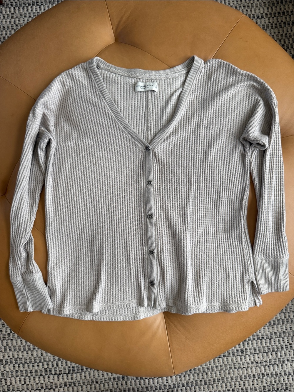 Abercrombie and Fitch Waffle Knit Top